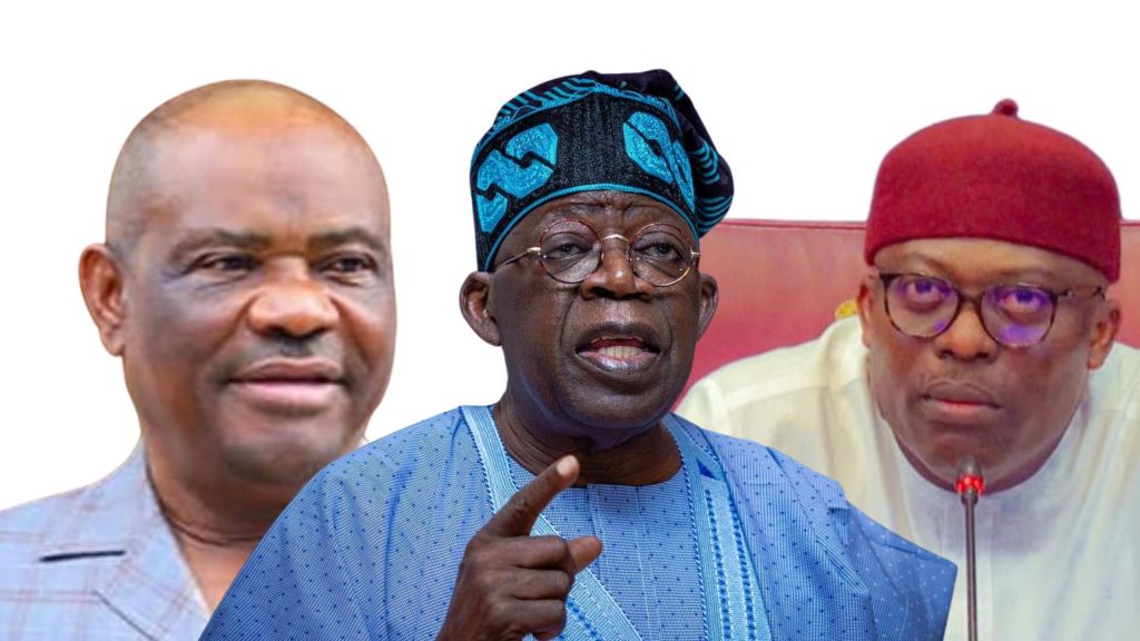 Wike, Tinubu and Fubara