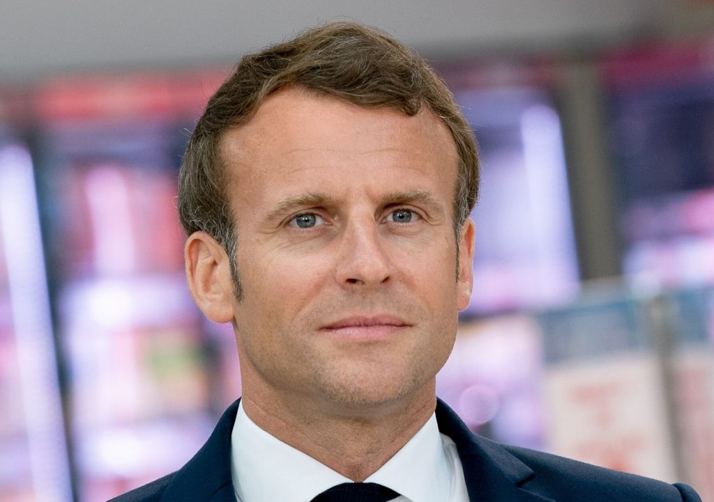 French President, Emmanuel Macron. [PHOTO CREDIT: Official Facebook page of Emmanuel Macron]