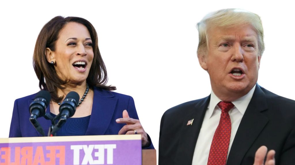 Harris and Trump