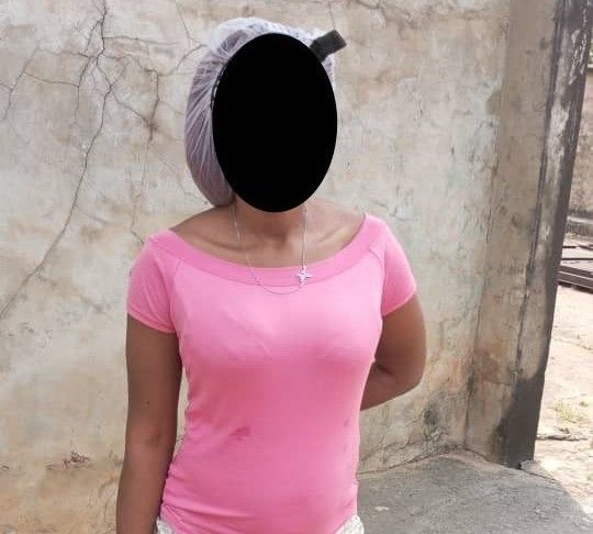 The pregant woman (PHOTO-Anambra Police Command)