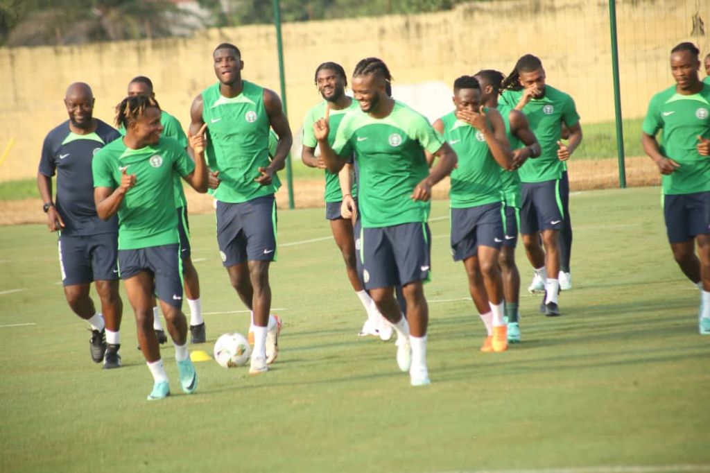 Super Eagles camp in Uyo