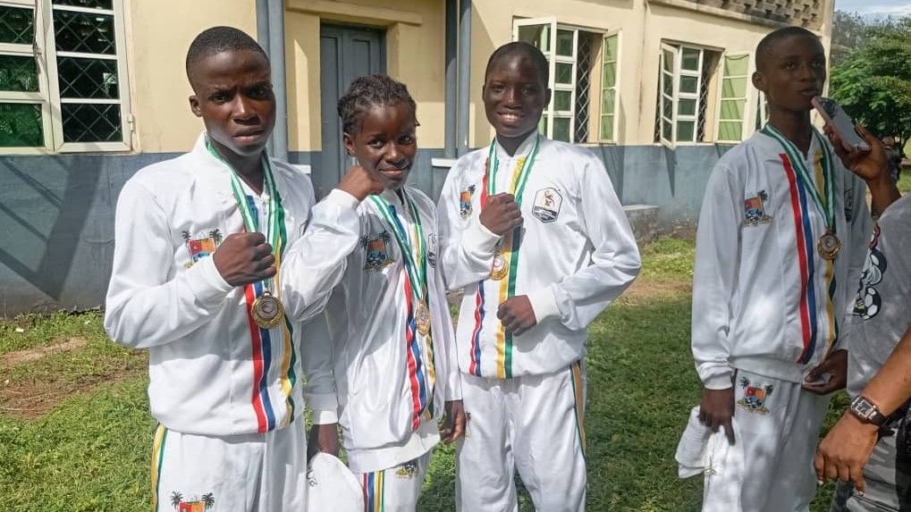 Lagos youth boxers[PHOTO CREDIT@ Fight Gist media X page]