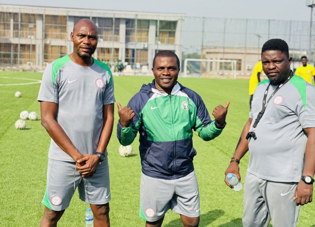 The coaches handling the Super Eagles B team