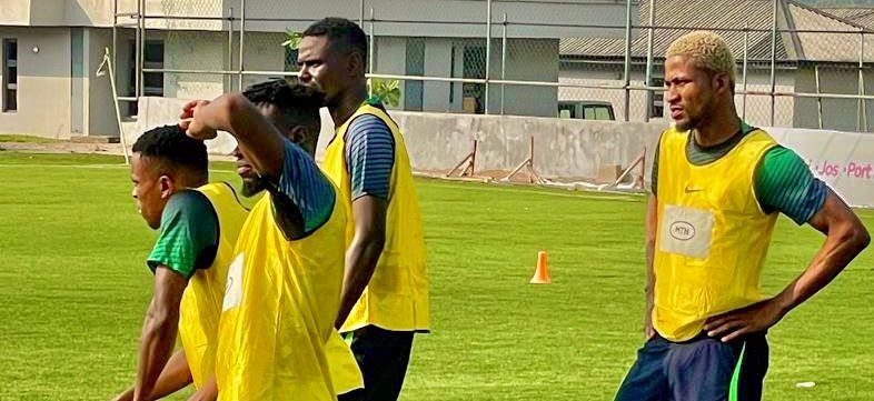 Super Eagles B in training in Ikenne-Photo by NFF