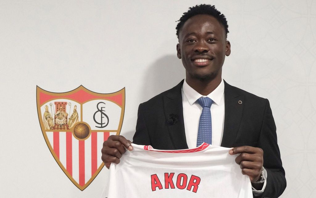 Akor Adams (PHOTO CREDIT: Sevilla FC X Page)