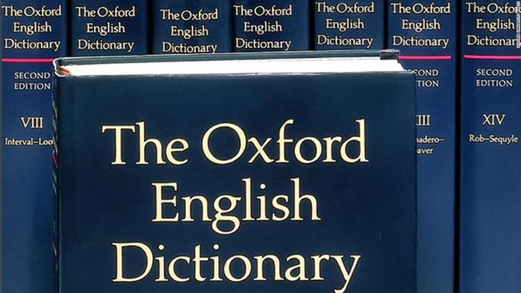 Oxford english dictionary [Photo: CNN]