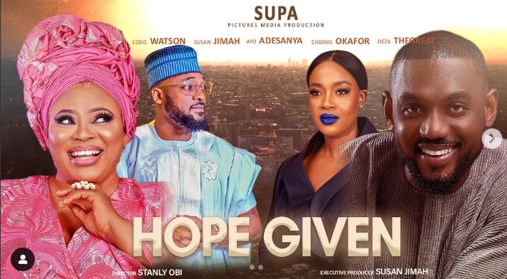 The compared movie Hope is Given by Susan Jimah