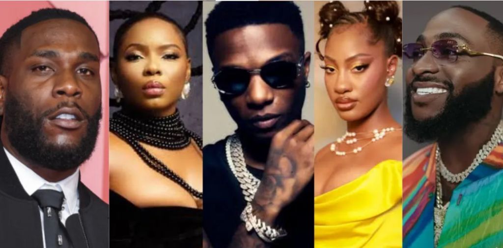 Nigeria’s biggest music stars