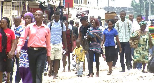 Enugu residents resort to trekking as petrol price hits ₦1,200 per litre [Channels Television]