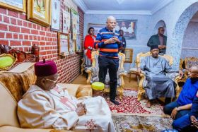 Flood: VP Shettima visits Maiduguri, offers 50 trucks of rice