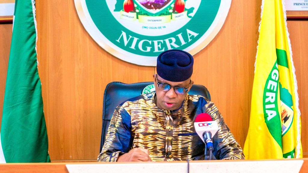 Ogun state Governor, Dapo Abiodun. [Twitter/@dapoabiodun]