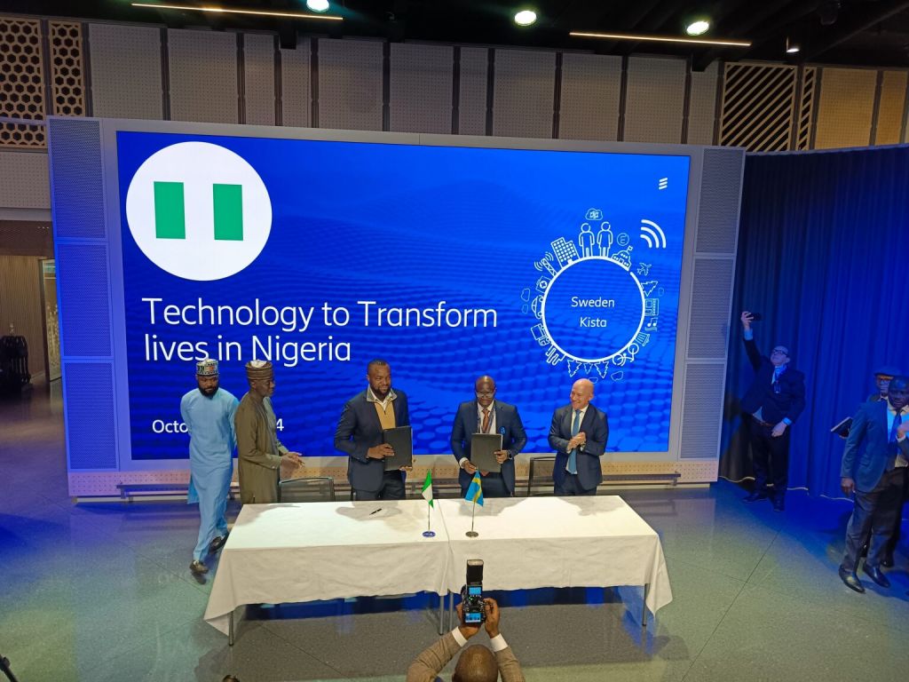 Nigeria, Ericsson sign MoU on 5G technology, innovation in Sweden [Presidency]