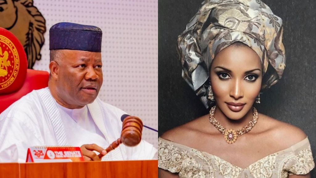 Focus on her CV - Akpabio cautions Senator for complementing Bianca's beauty