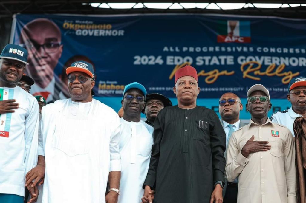 Shettima leads APC final rally for Okpebholo ahead of Edo governorship poll [NAN]