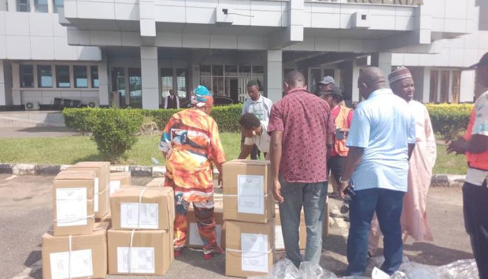 INEC distributes sensitive materials