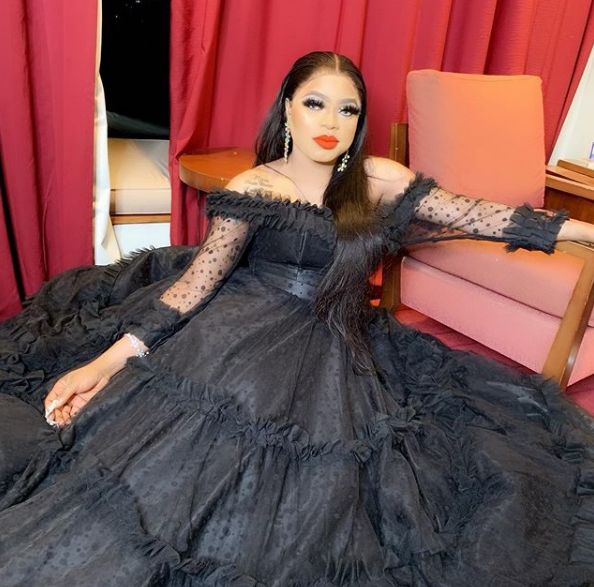 Bobrisky says he bought three different business class tickets and only got to use one [Instagram/Bobrisky222] 