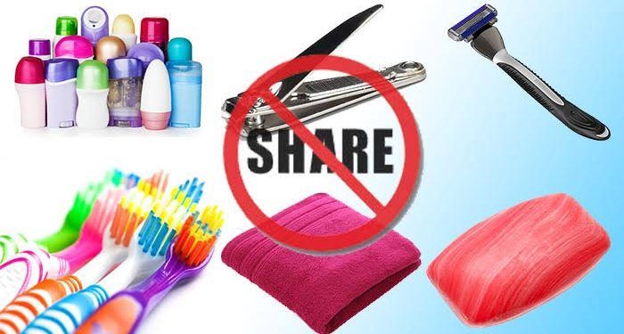 Everyday items you should never share [TheReflector]