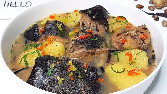 Yam and fish pepper soup [YouTube]