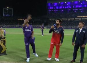 KKR RCB TOSS