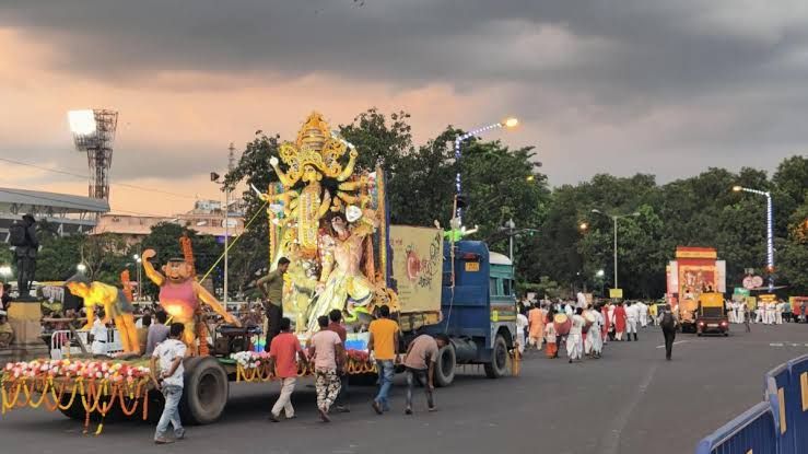 Durga Puja Immersion Ceremony