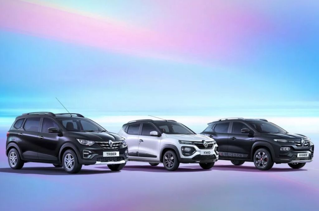 Renault Kiger, Kwid, Triber