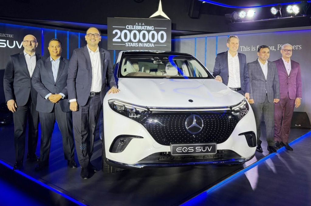 Mercedes EQS 450 SUV India launch