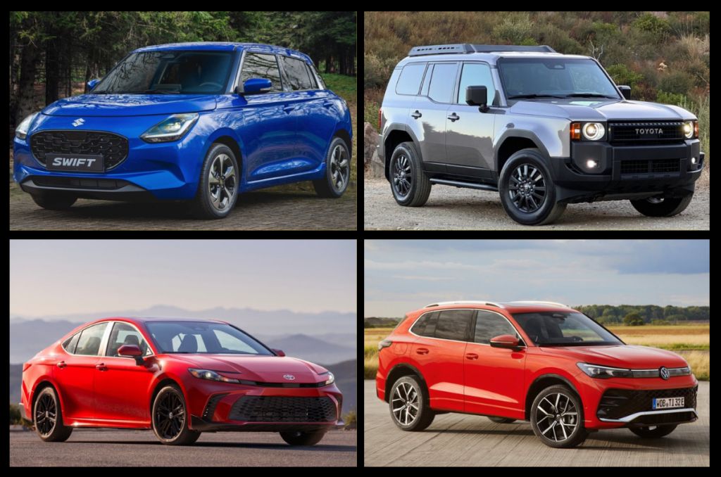 World Car of the Year cars, Swift, Land Cruiser Prado, Camry, Tayron, 