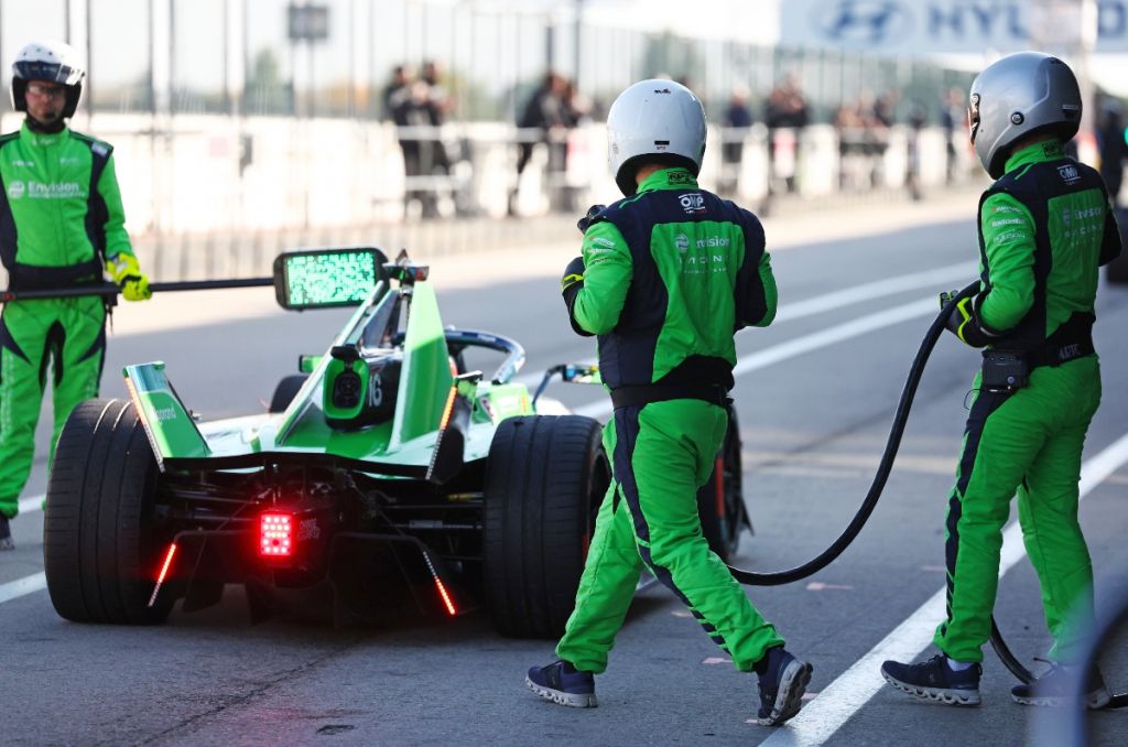 Formula E Pit Boost in action