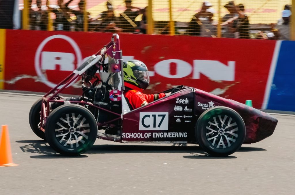 Formula Bharat 2025 CV winner - Yeti Racing. (Photo credit: Mayur Kompally)