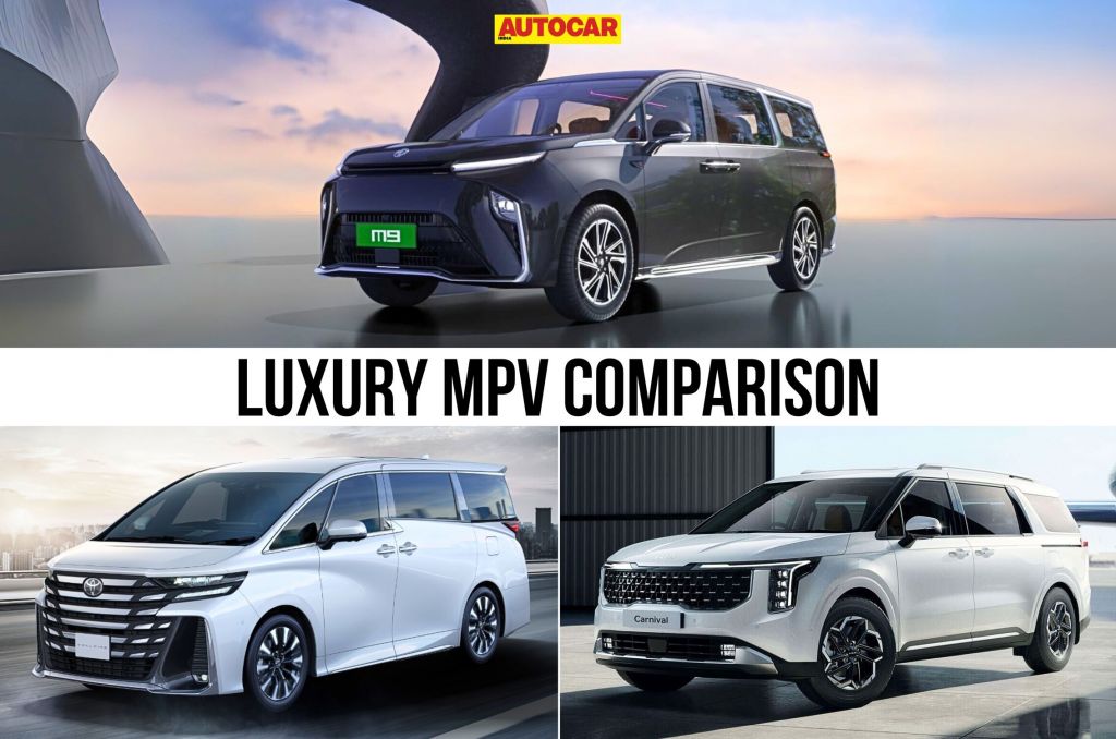 toyota vellfire kia carnival mg m9 price features specs comparison