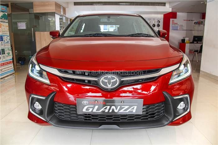 Toyota Glanza showroom