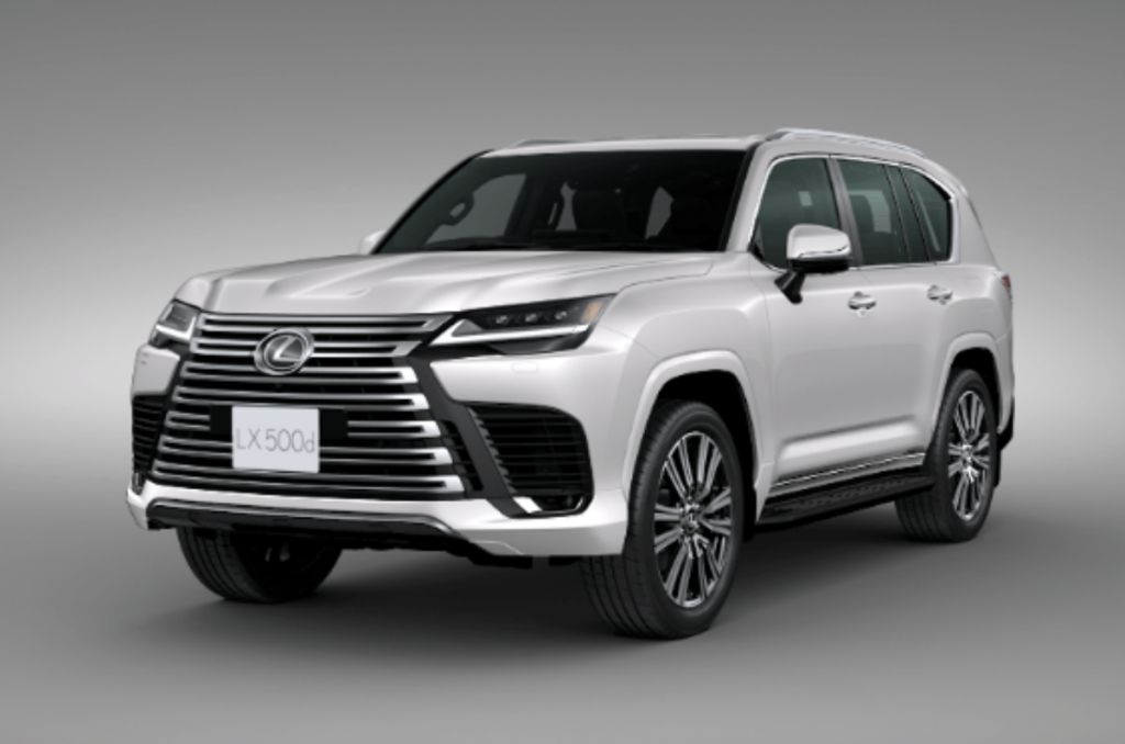 Lexus LX 500d SUV front