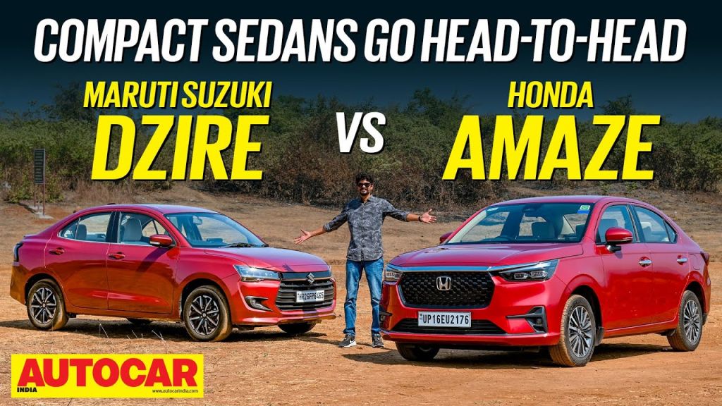 Maruti Dzire vs Honda Amaze comparison