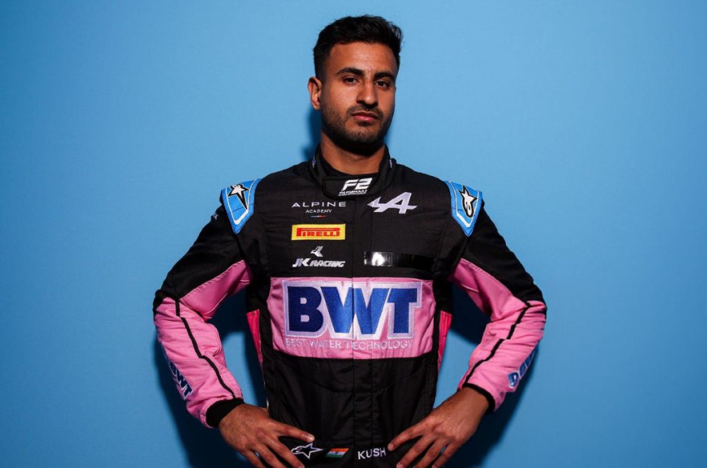 Kush Maini Alpine F1 test and reserve driver