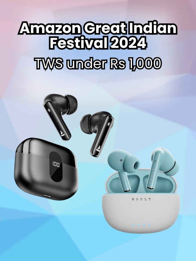 Amazon Great Indian Festival 2024: TWS deals under Rs 1,000