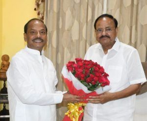 M Venkaiah Naidu and Odisha Governor Raghubar Das