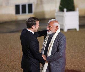 PM Modi, French President Macron