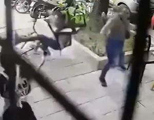 Watch viral video: Quick-thinking woman floors snatcher with one jaw-dropping move!