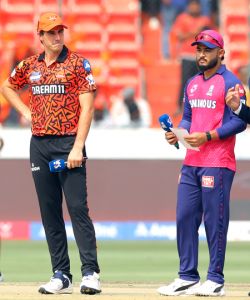 IPL 2025: RR opt to bowl against SRH