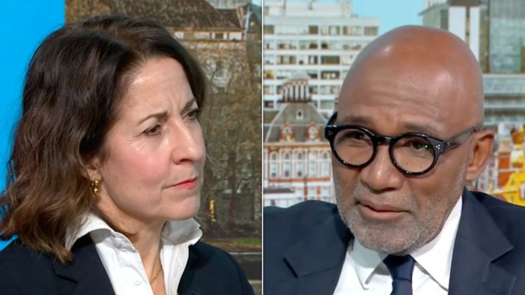 Liz Kendall and Trevor Phillips on Sky News.