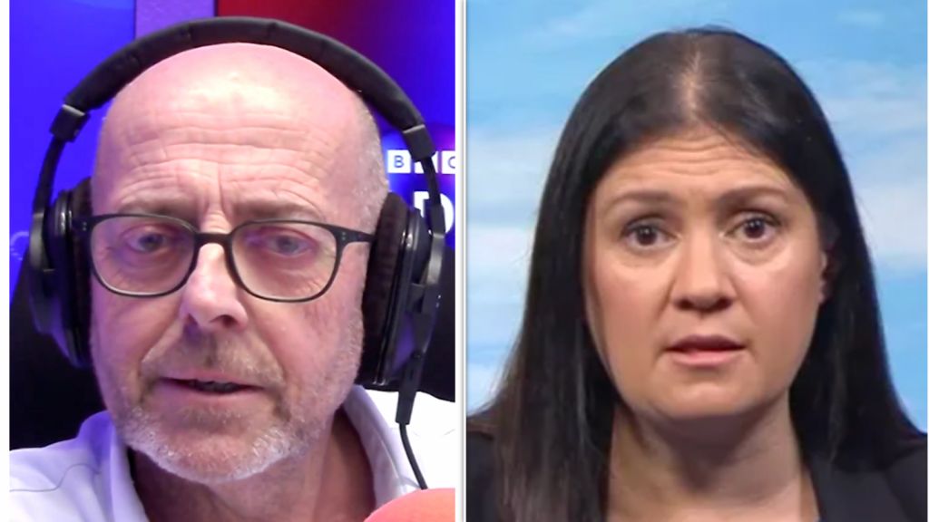 Nick Robinson challenged Lisa Nandy on Today