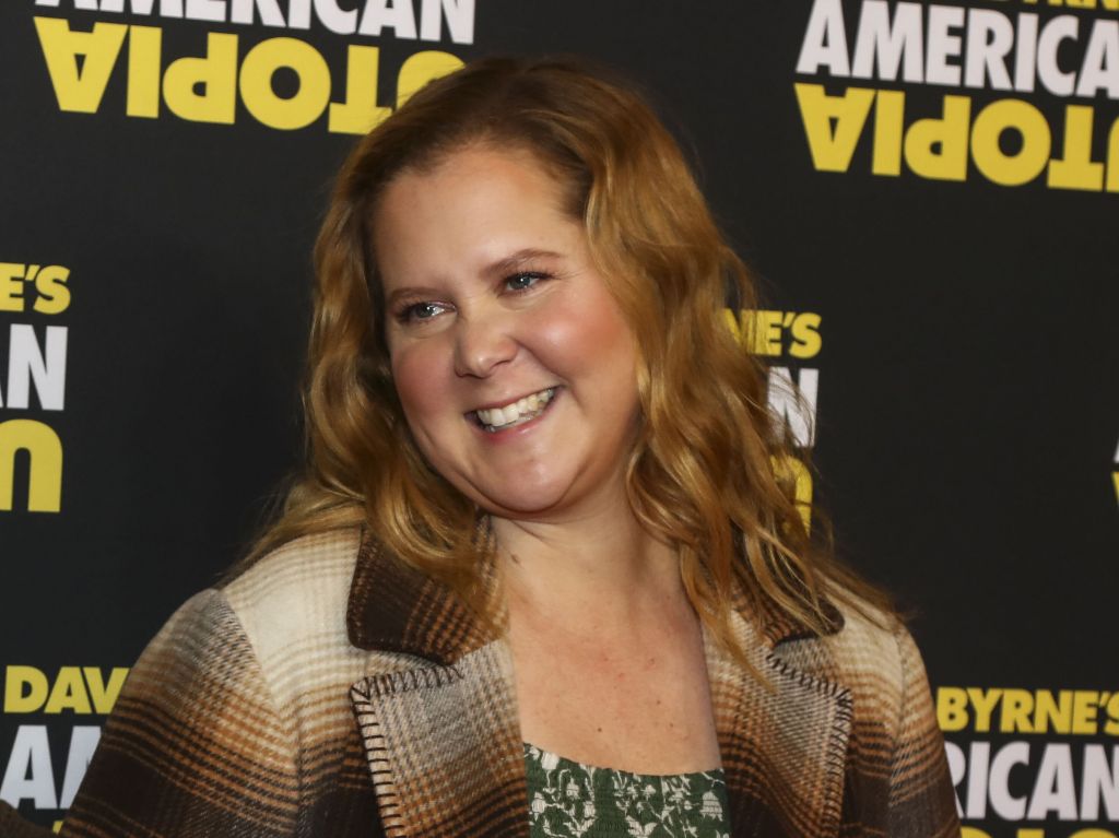 Amy Schumer at Broadway reopening of 