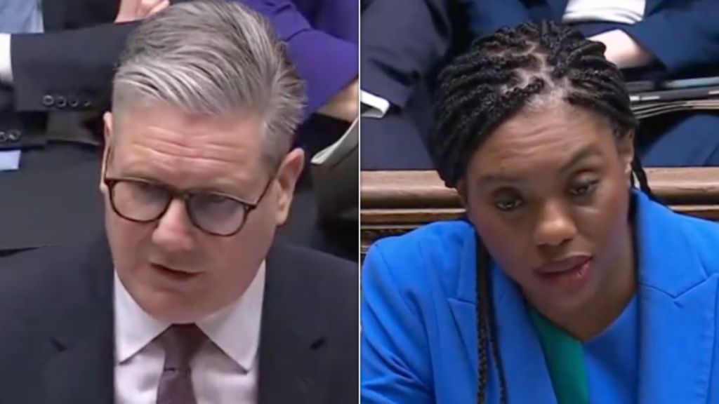 Starmer and Badenoch clashed at PMQs.