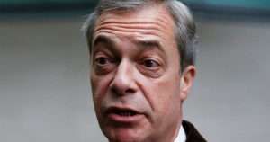 Nigel Farage unhappy