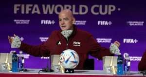 FIFA president defends Saudi World Cup