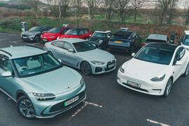 Group of electric cars