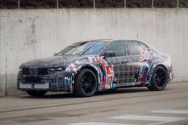 BMW M3 EV prototype front quarter