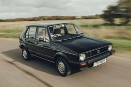 Mk1 VW Golf front cornering