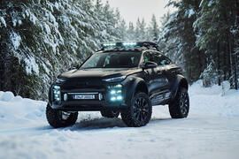 Audi Q6 E tron off road concept   static front three quarters