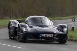 Aston Martin Valkyrie front tracking